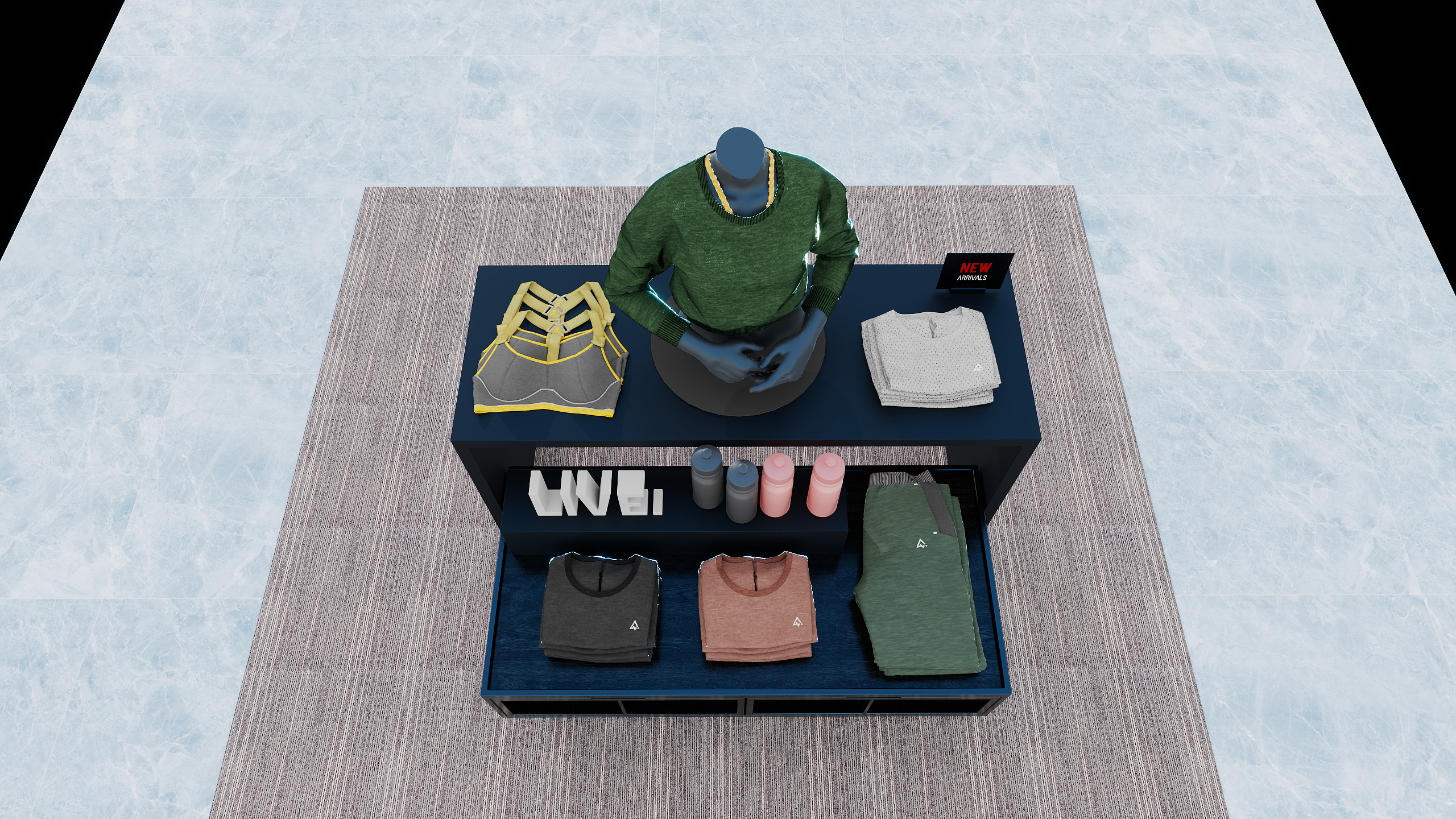 Clothing Display Cabinet